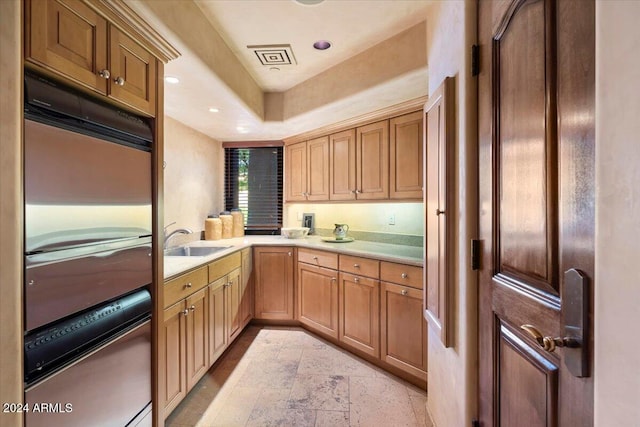 kitchen featuring sink