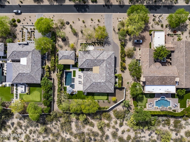 26099 N 88th Way, Scottsdale, AZ 85255 - bird's eye view featuring a residential view