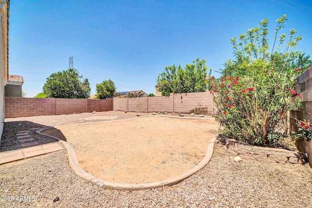 11154 W Ashley Chantil Dr, Surprise, AZ 85378 - fenced backyard with a patio area