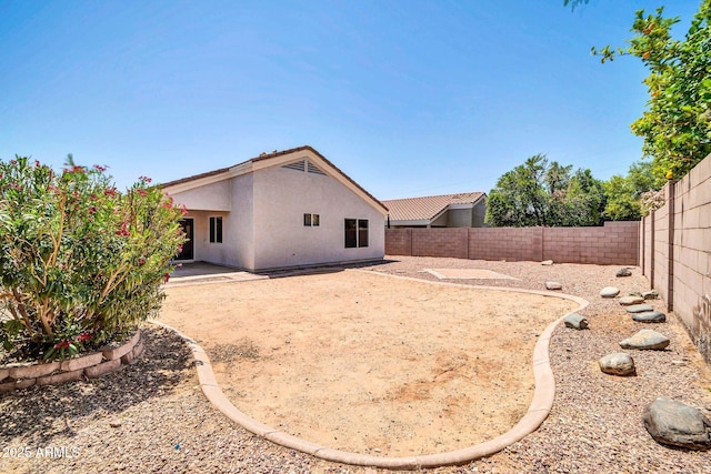 11154 W Ashley Chantil Dr, Surprise, AZ 85378 - fenced backyard featuring a patio area