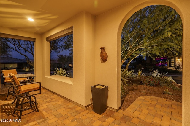 view of patio