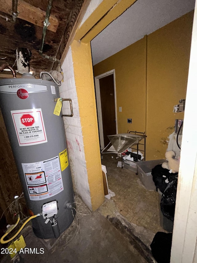 utilities with water heater