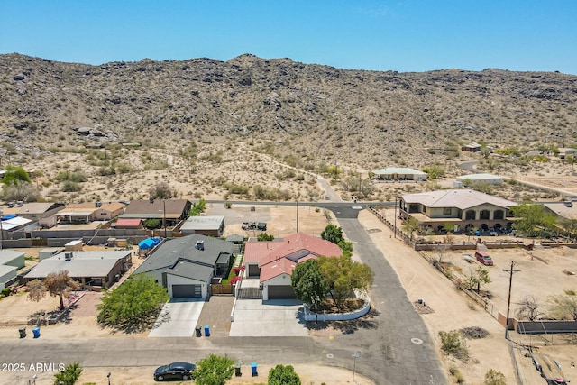 2701 E Caldwell St, Phoenix, AZ 85042 - bird's eye view with a residential view and a mountain view