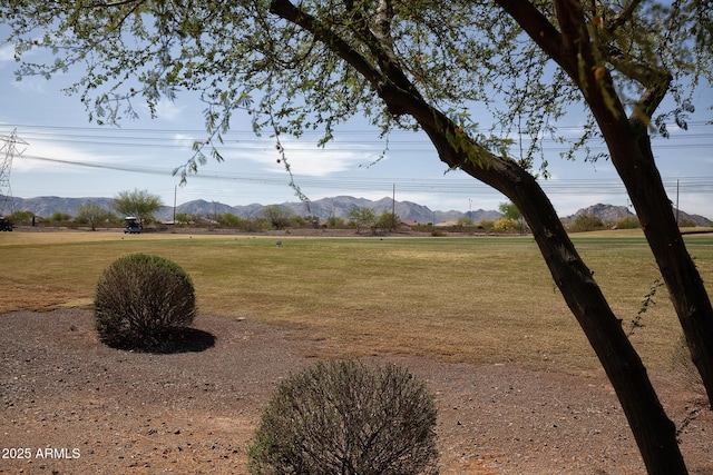 26421 W Zachary Dr, Buckeye, AZ 85396 - view of yard with a mountain view