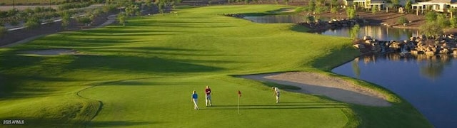 26421 W Zachary Dr, Buckeye, AZ 85396 - view of community with golf course view and a water view