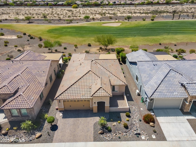26421 W Zachary Dr, Buckeye, AZ 85396 - drone / aerial view with view of golf course
