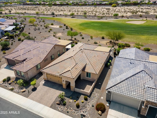 26421 W Zachary Dr, Buckeye, AZ 85396 - birds eye view of property with a residential view and view of golf course