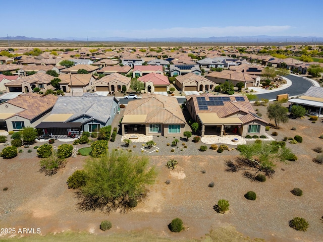 26421 W Zachary Dr, Buckeye, AZ 85396 - aerial view with a residential view and a mountain view