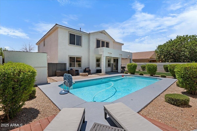 2466 E Harrison Ct, Gilbert, AZ 85295 - view of pool with an outdoor living space and a patio