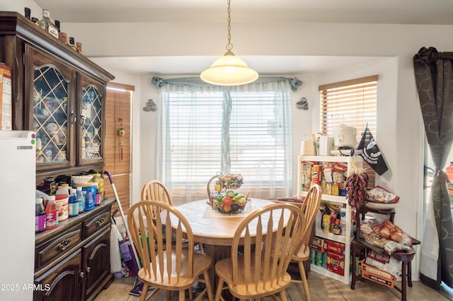 view of dining room