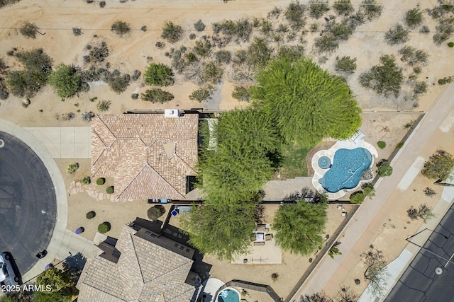 31259 N 42nd Pl, Cave Creek, AZ 85331 - aerial view of a pool area