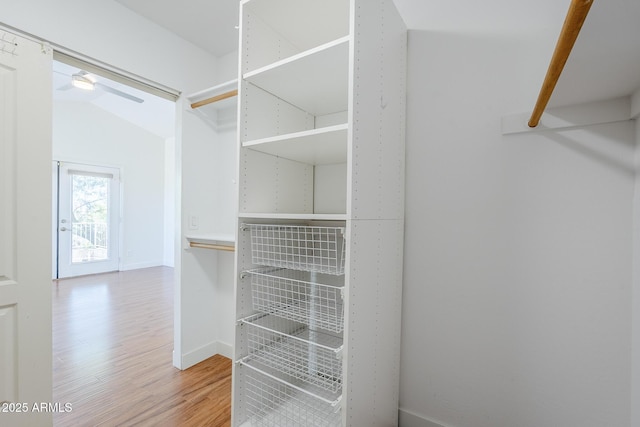 31259 N 42nd Pl, Cave Creek, AZ 85331 - spacious closet with wood finished floors and a ceiling fan