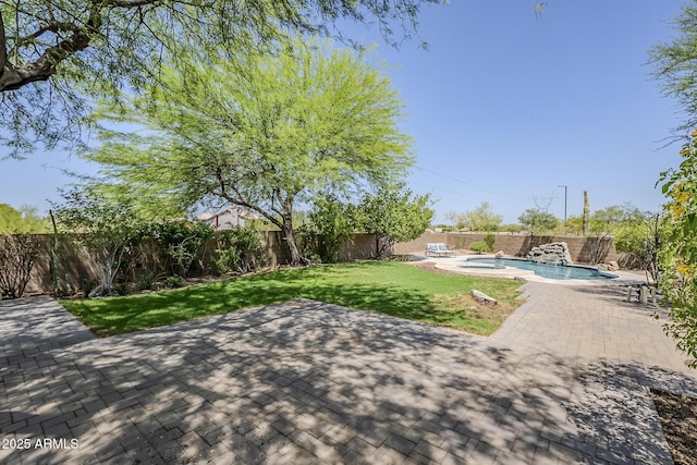 31259 N 42nd Pl, Cave Creek, AZ 85331 - fenced backyard featuring a patio