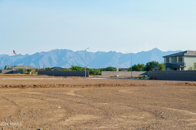 view of mountain feature