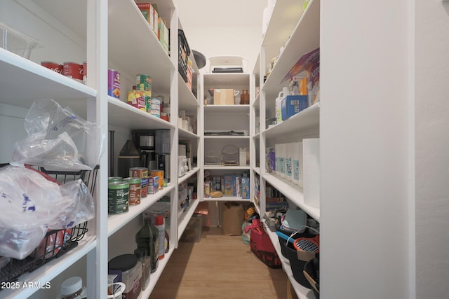 view of pantry