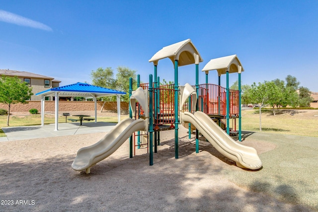 view of community playground