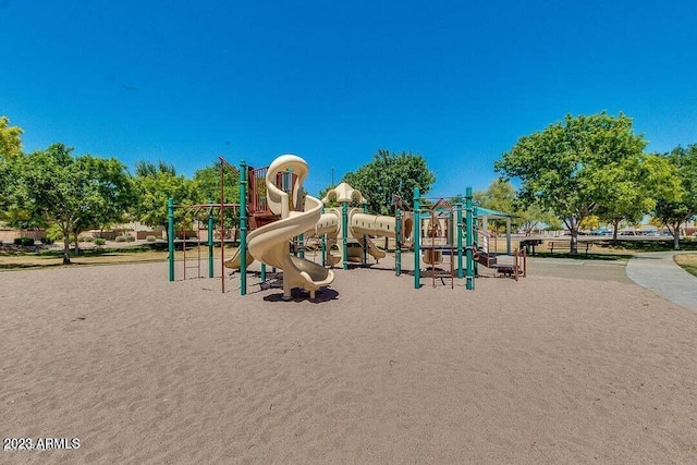 view of community playground