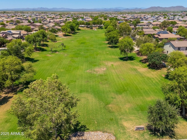 17652 W Fetlock Trl, Surprise, AZ 85387 - aerial perspective of suburban area featuring mountains