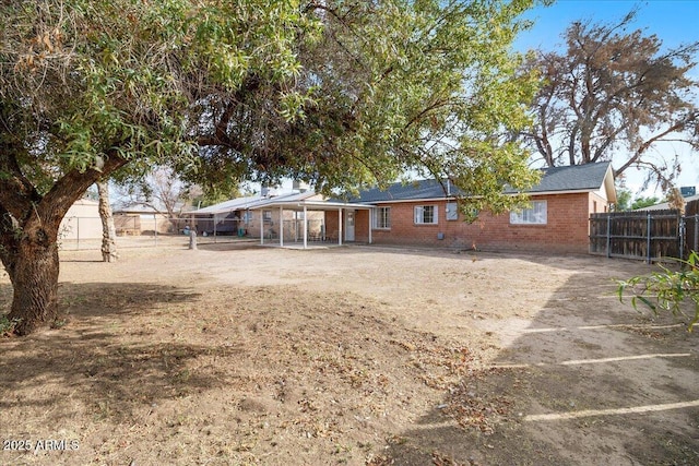 view of rear view of house