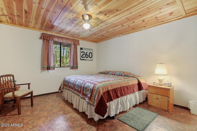 197 S Hiscox Ln, Payson, AZ 85541 - bedroom featuring wooden ceiling