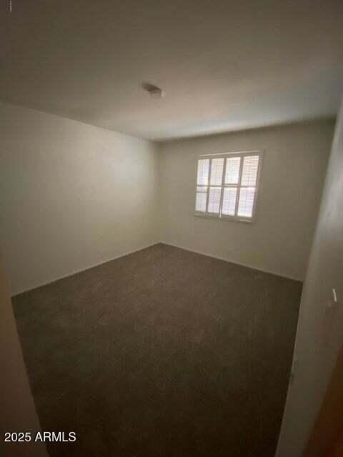 unfurnished room featuring carpet