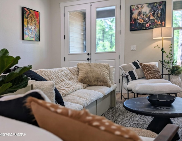 view of living room