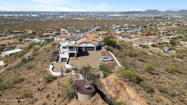 301 E Jomax Rd, Phoenix, AZ 85085 - aerial view of property's location featuring a mountainous background and nearby suburban area