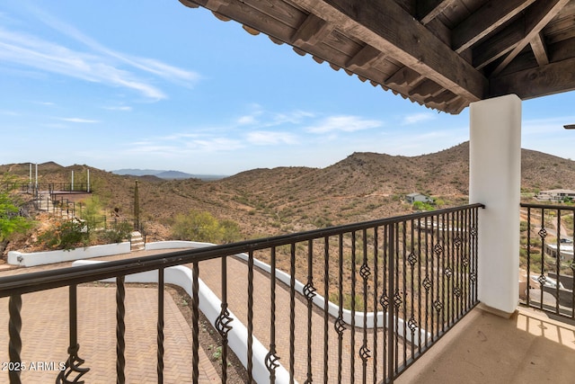 301 E Jomax Rd, Phoenix, AZ 85085 - balcony with a mountain view