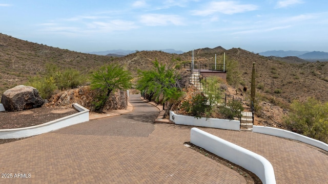 301 E Jomax Rd, Phoenix, AZ 85085 - view of patio with a mountain view