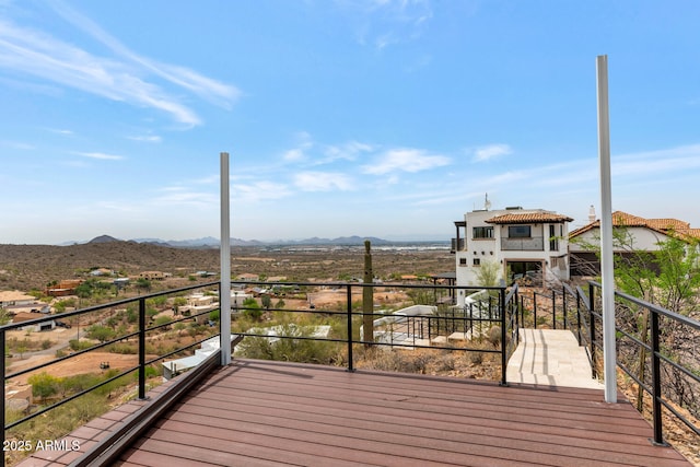301 E Jomax Rd, Phoenix, AZ 85085 - deck with a mountain view