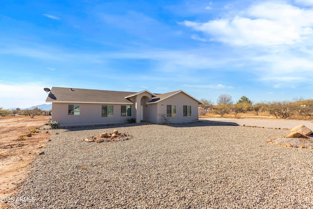 view of ranch-style home