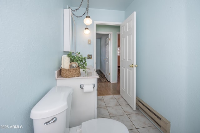 3098 N Starlight Dr, Prescott Valley, AZ 86314 - half bathroom with baseboard heating and toilet