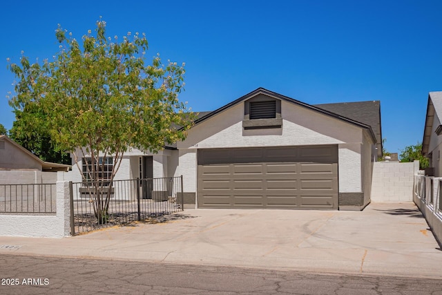 1408 E Carson Rd, Phoenix, AZ 85042 - single story home with a garage, driveway, fence private yard, and stucco siding