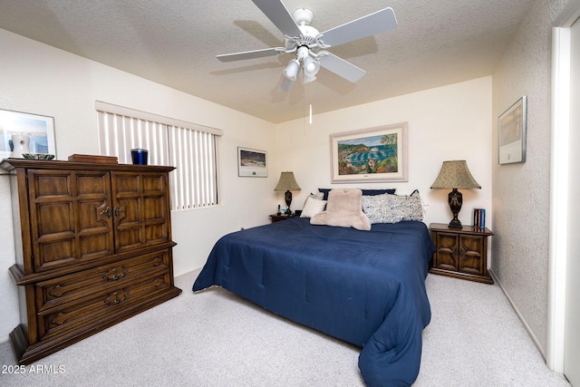 1147 Pedro Ct, Rio Rico, AZ 85648 - bedroom with carpet floors, a ceiling fan, and baseboards