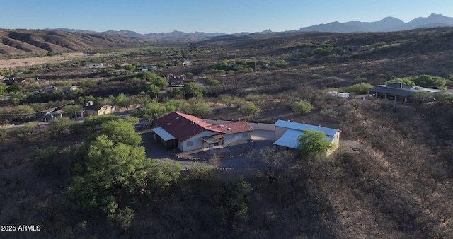 1147 Pedro Ct, Rio Rico, AZ 85648 - aerial view of property and surrounding area with a mountain backdrop
