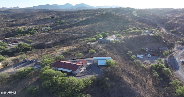 1147 Pedro Ct, Rio Rico, AZ 85648 - aerial overview of property's location with a mountain backdrop