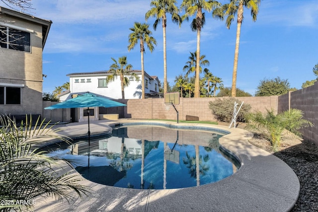 view of swimming pool