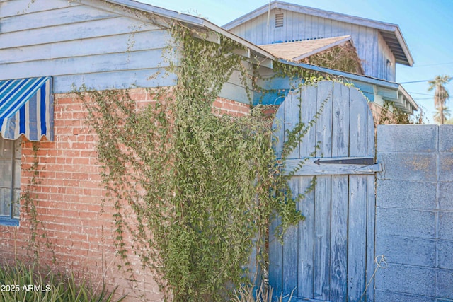 view of side of home