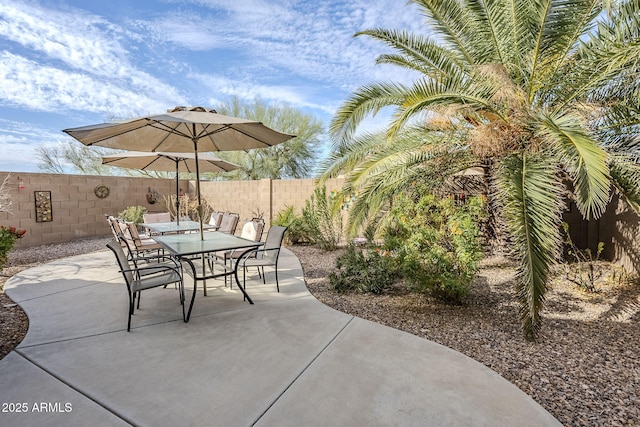 view of patio / terrace