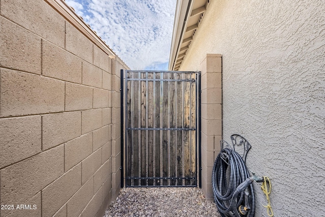 view of gate