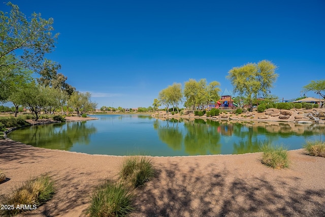 property view of water