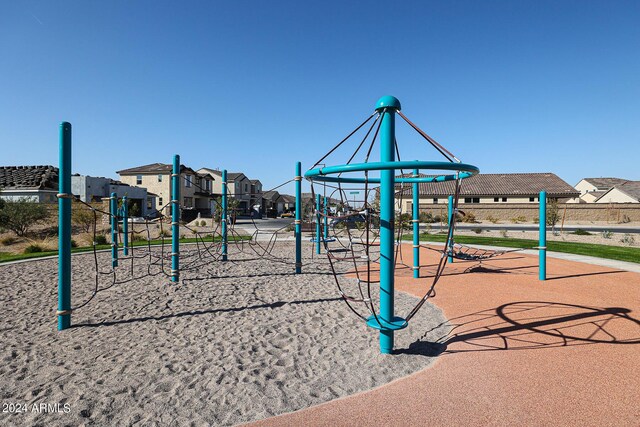 4106 W Eli Dr, San Tan Valley, AZ 85144 - communal playground featuring a residential view