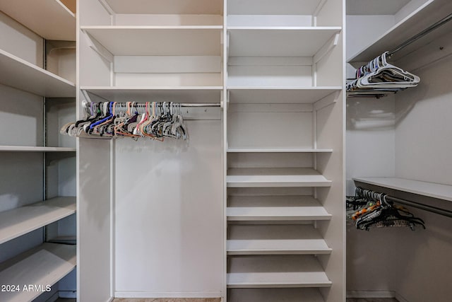 view of spacious closet