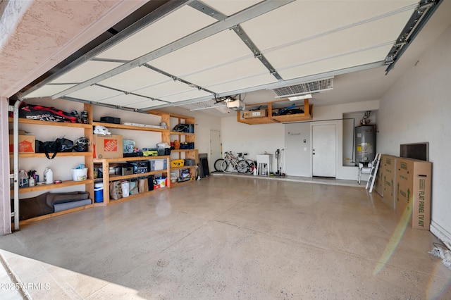 1834 W Nighthawk Way, Phoenix, AZ 85045 - garage with gas water heater and a garage door opener