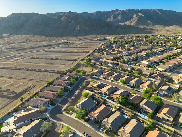 1834 W Nighthawk Way, Phoenix, AZ 85045 - aerial overview of property's location with a mountain backdrop and nearby suburban area