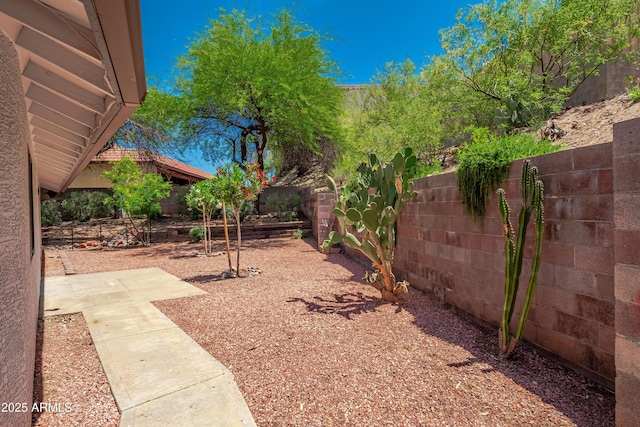 2105 W Terrace Dr, Wickenburg, AZ 85390 - view of yard with a fenced backyard