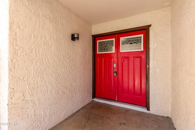 view of property entrance