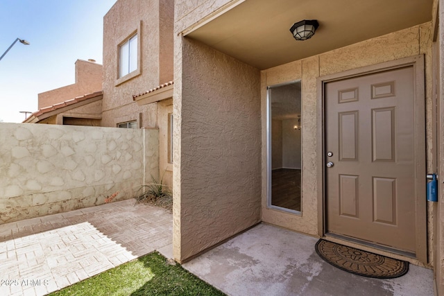 222 W Brown Rd Unit 14, Mesa, AZ 85201 - property entrance featuring stucco siding and a patio