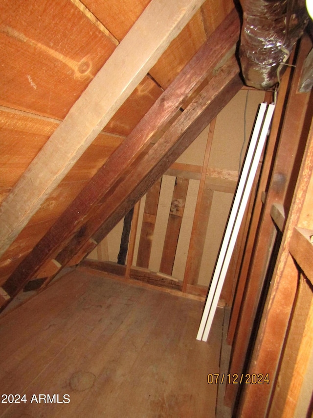 60 Wood Cyn, Bisbee, AZ 85603 - view of attic