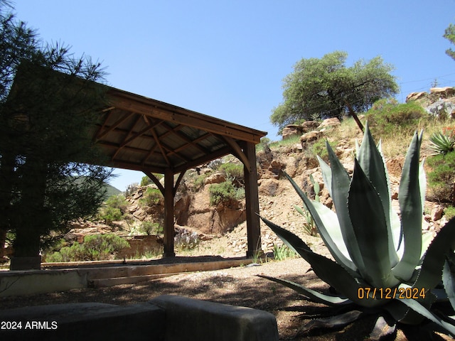 60 Wood Cyn, Bisbee, AZ 85603 - exterior space featuring a gazebo